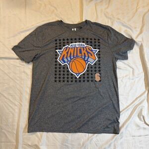 NBA New York Knicks Kristaps Porzingis 6 XXL Jersey T-Shirt Gray UNK